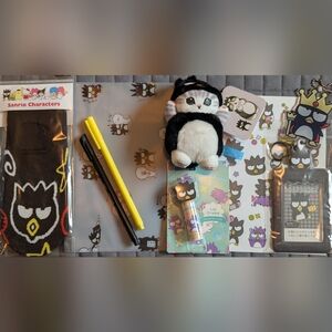 Sanrio Badtz-Maru Bundle With Plush Mofusand Badtz-Maru